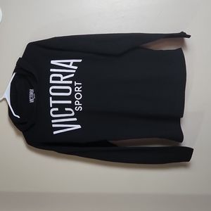 Victoria's Secret Victoria Sport Black Pullover Hoodie